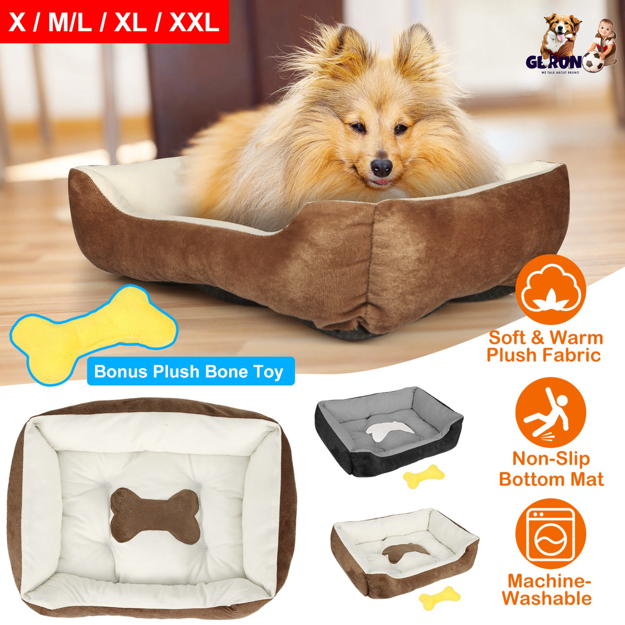 Pet Dog Bed – Comfortable & Cozy Sleeping Spot
