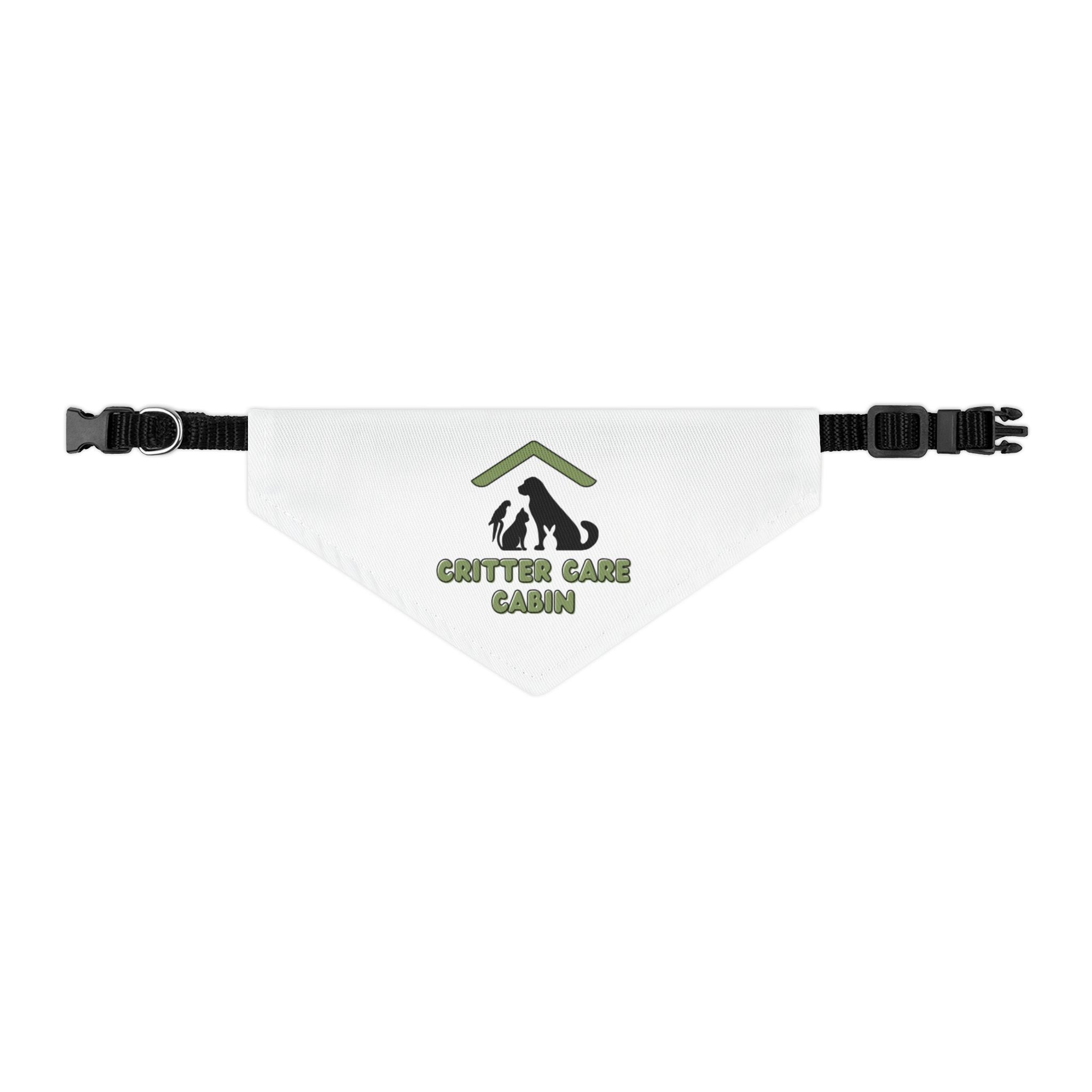 Pet Bandana Collar - Critter Care Camp Logo Dog Bandana Collar