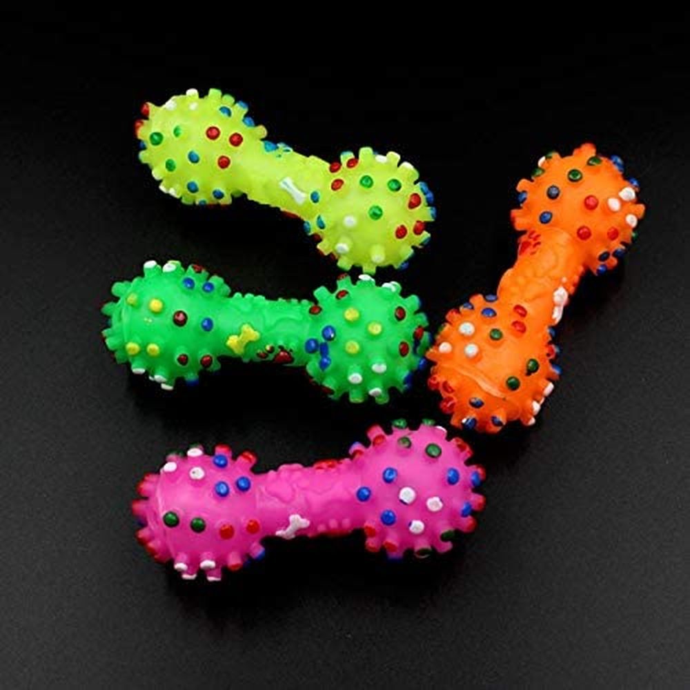 Pet Dumbbell Chew Toy – Interactive Dog Toy
