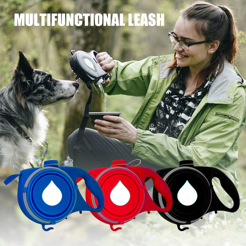 Multifunctional Pet Leash – Adjustable Dog & Cat Lead
