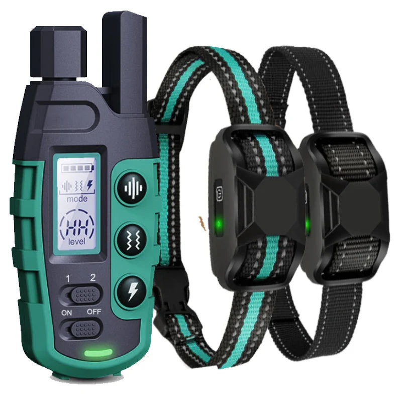3300FT Electric Dog Training Collar – Waterproof Shock & Vibration Trainer