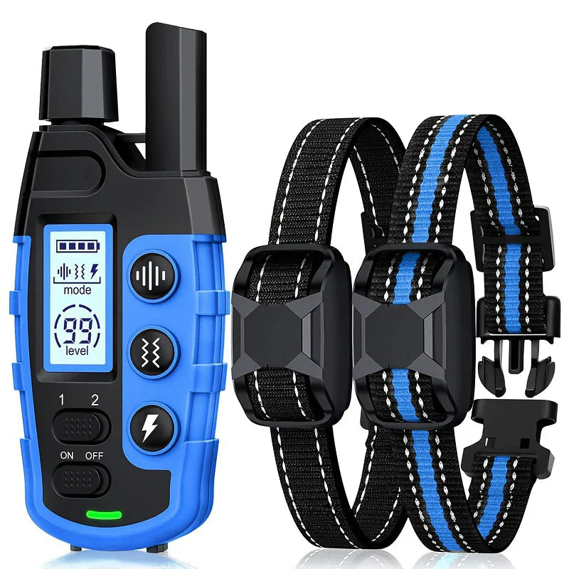 3300FT Electric Dog Training Collar – Waterproof Shock & Vibration Trainer