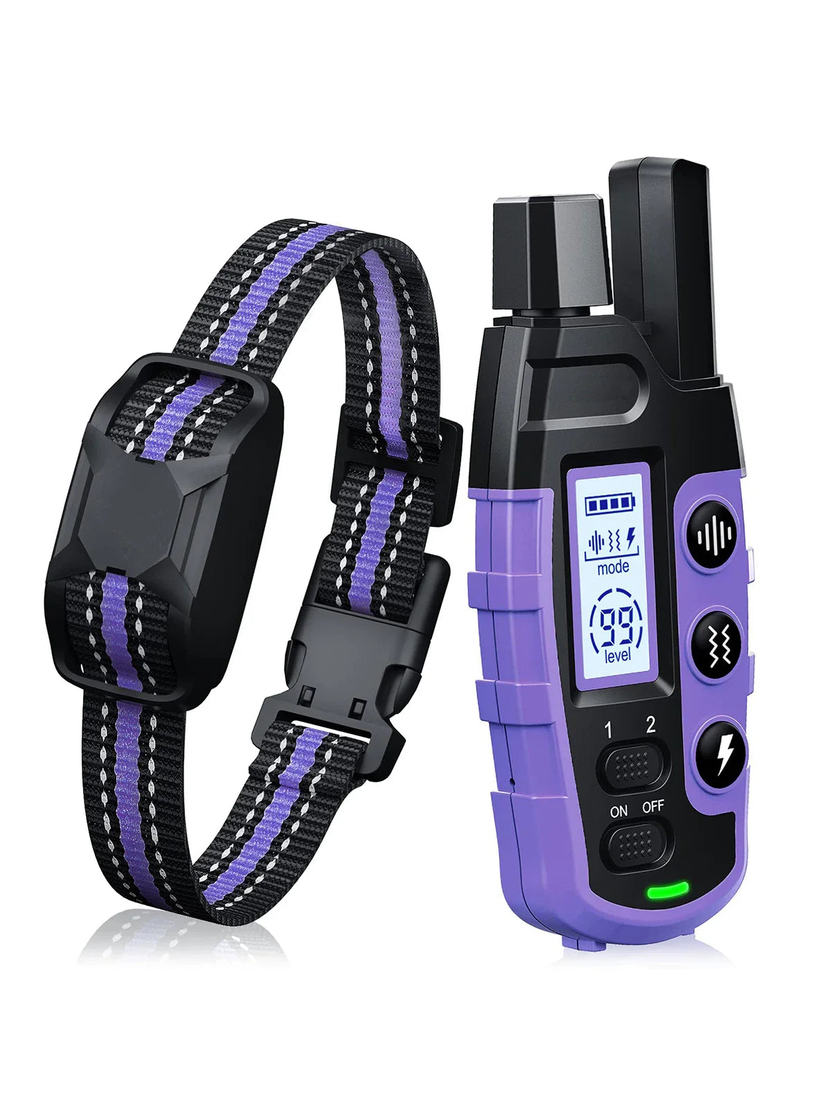 3300FT Electric Dog Training Collar – Waterproof Shock & Vibration Trainer