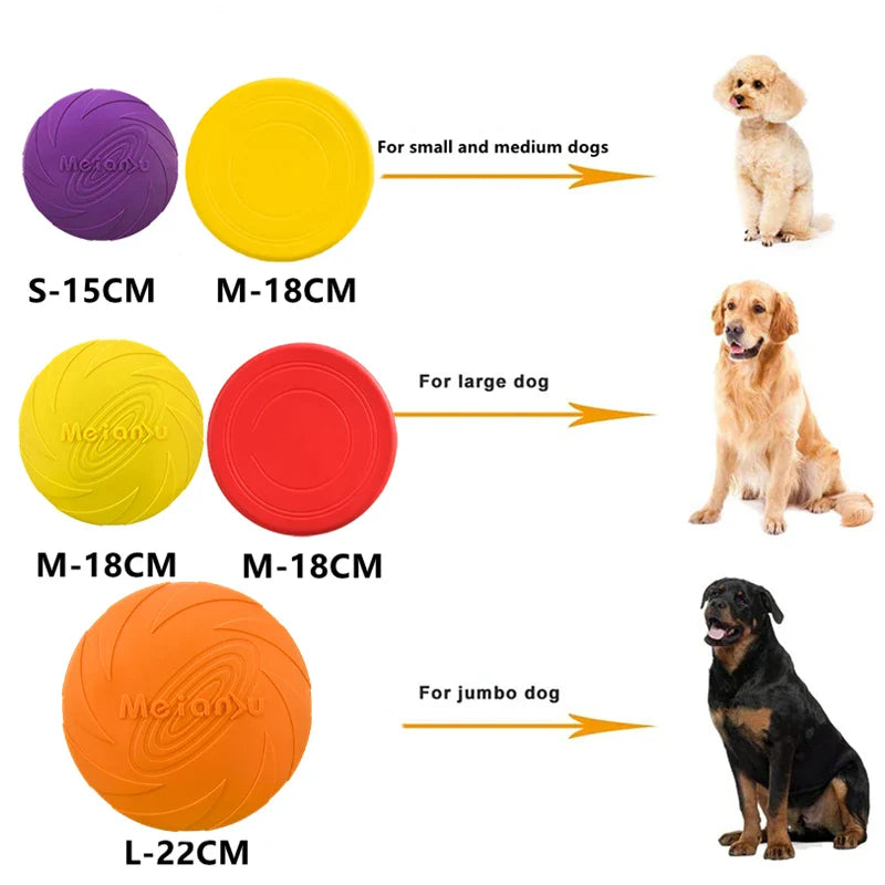 Bite-Resistant Flying Disc – Dog Training & Outdoor Toy