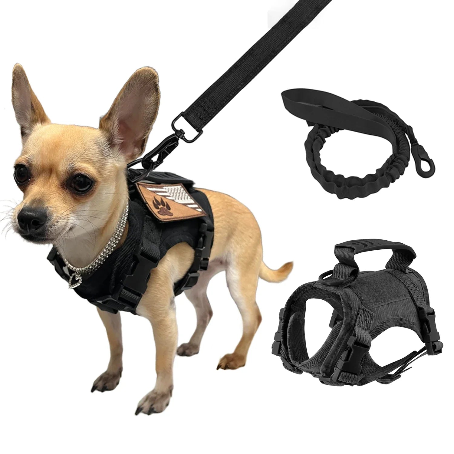 Tactical Harness & Leash Set for Pets