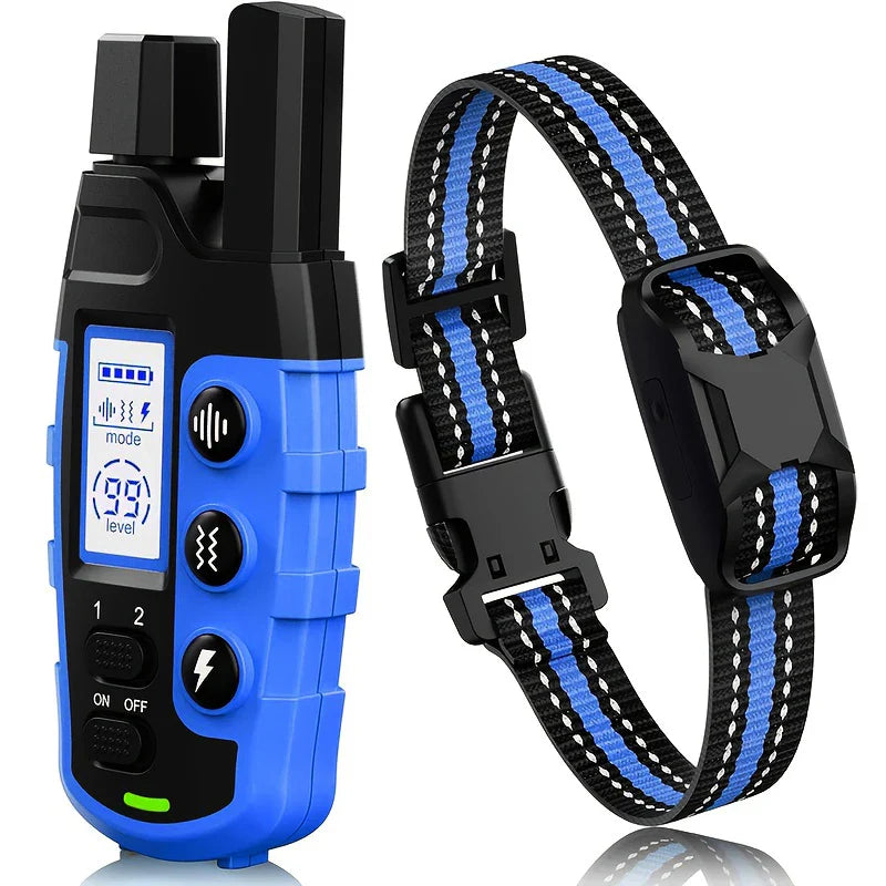 3300FT Electric Dog Training Collar – Waterproof Shock & Vibration Trainer