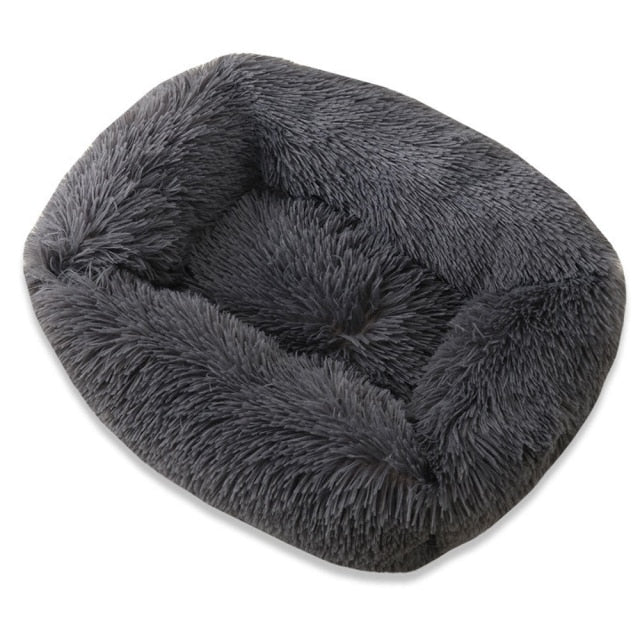 Plush Pet Bed – Soft Cozy Bed for Cats & Dogs