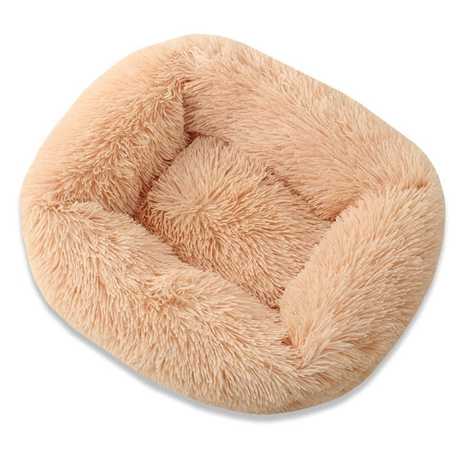 Plush Pet Bed – Soft Cozy Bed for Cats & Dogs