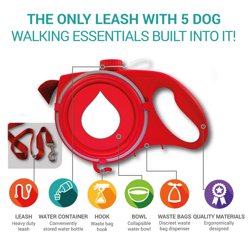 Multifunctional Pet Leash – Adjustable Dog & Cat Lead
