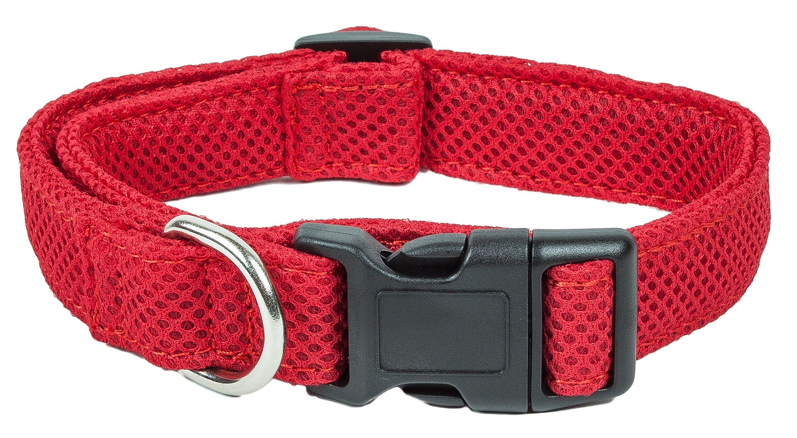Aero Mesh Dog Collar – Dual-Sided Breathable & Adjustable