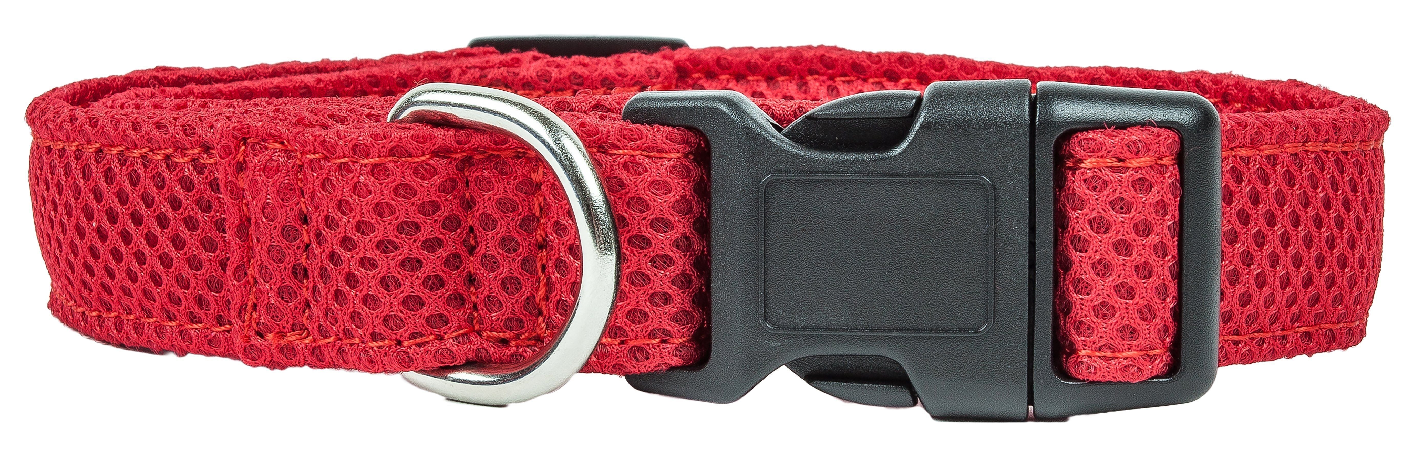 Aero Mesh Dog Collar – Dual-Sided Breathable & Adjustable