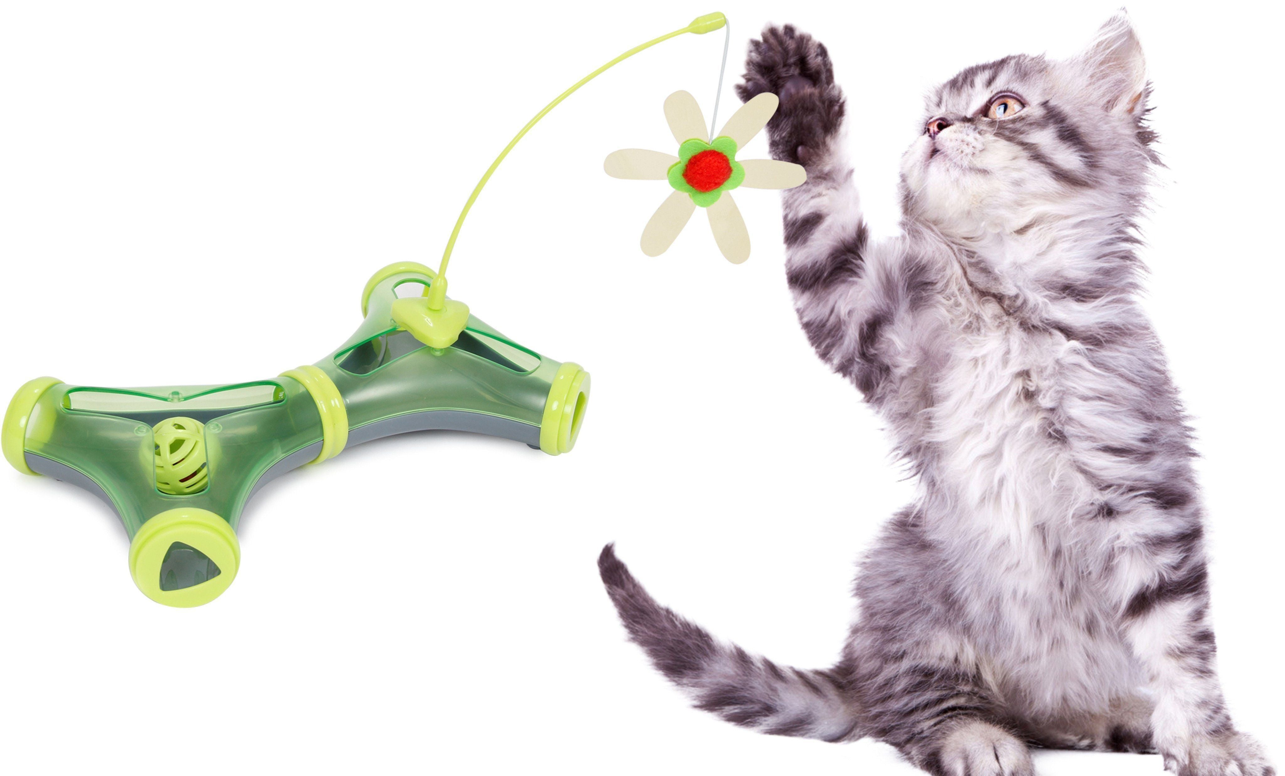 'Kitty-Tease' Interactive Teaser Kitty Cat Puzzle Toy