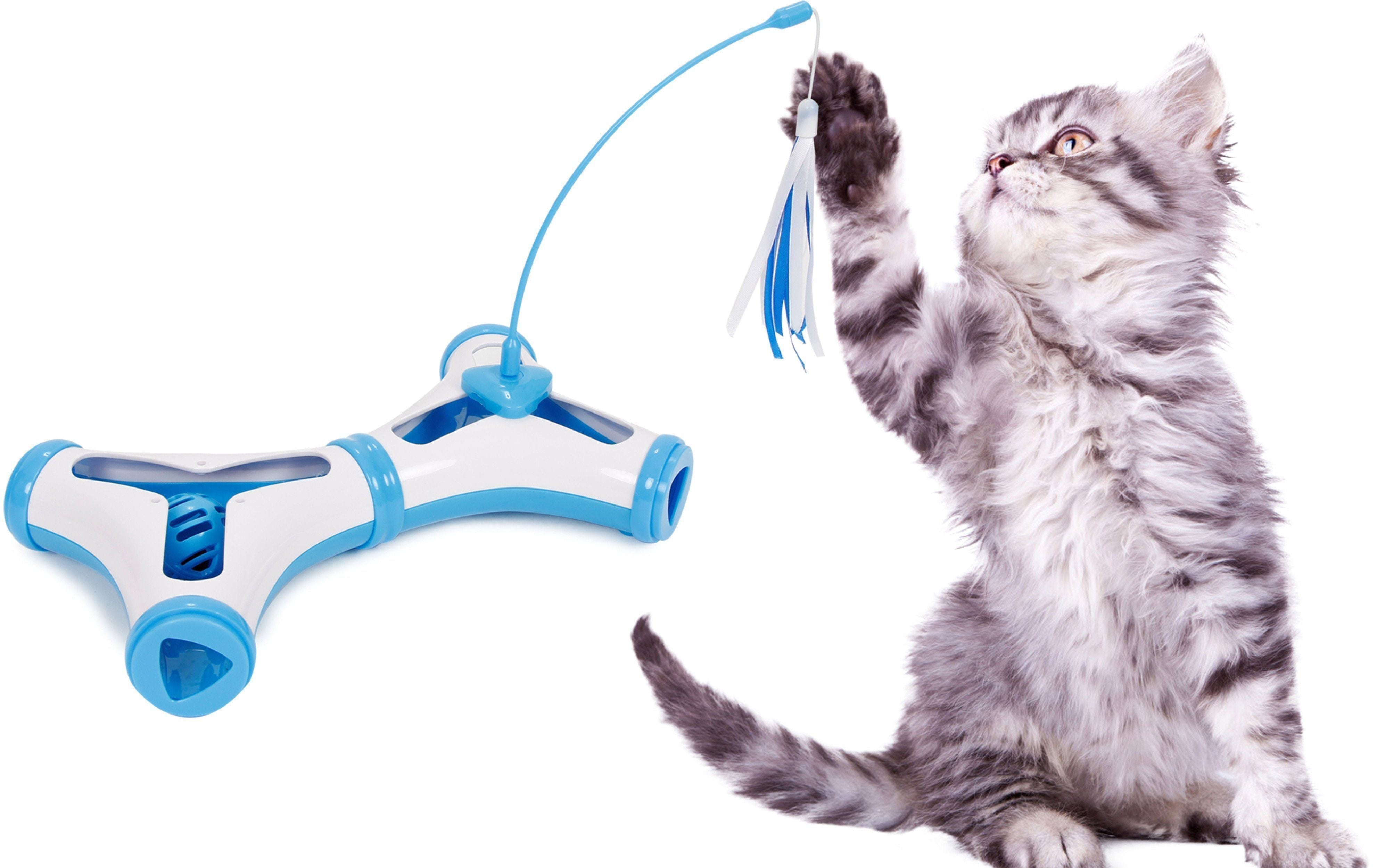 'Kitty-Tease' Interactive Teaser Kitty Cat Puzzle Toy