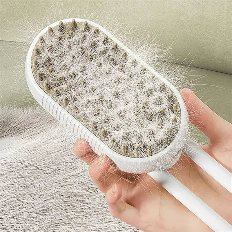 Steamy Pet Grooming Brush