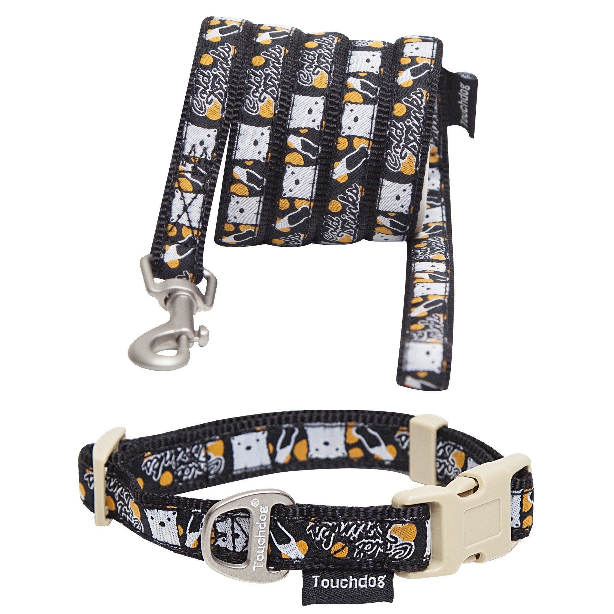 Caliber Designer Embroidered Pet Leash & Collar Set